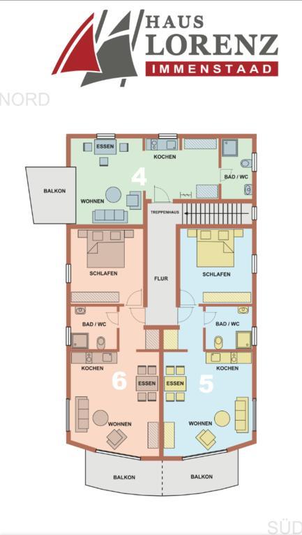 Haus Lorenz, Ferienwohnungen 이멘슈타트암보덴지 외부 사진